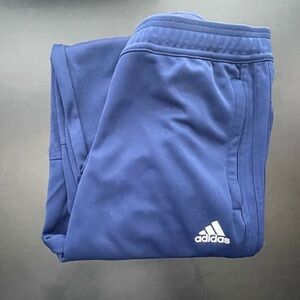 Navy Blue Adidas Track Pants